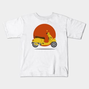 Retro scooter Kids T-Shirt